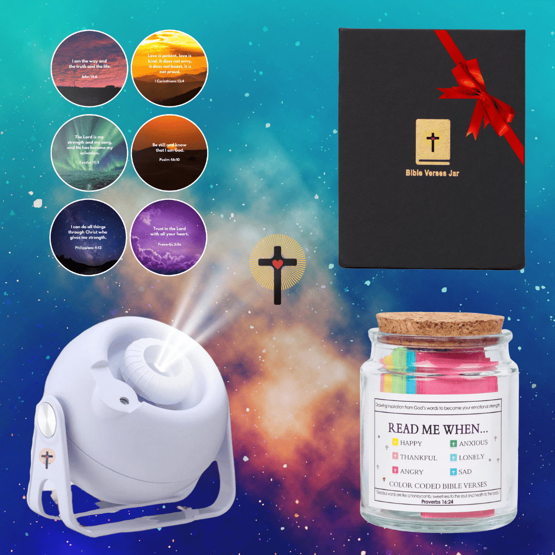 (KIDS GIFTING SET) Learning The Bible (Jar & Projector)