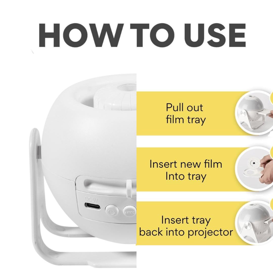 Bible Verse Projector (6 Free Scripture Discs Included)