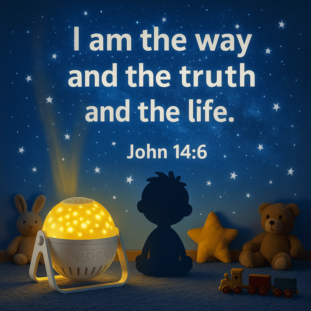 Bible Verse Projector (6 Free Scripture Discs Included)