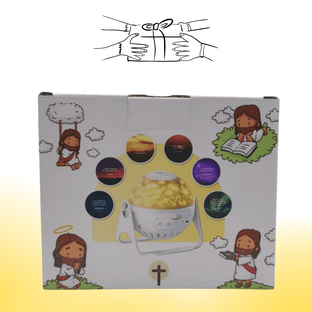 Bible Verse Projector (6 Free Scripture Discs Included)