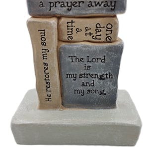 "Faith" Handmade Cross Statue by Godisabove™