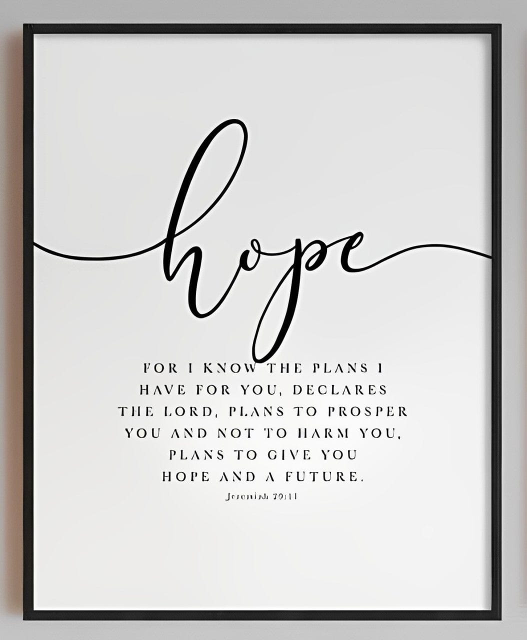 Handmade (Faith Hope Love) Bible Verse Canvas by Godisabove